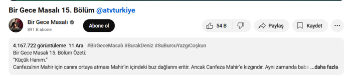 Şu izlenmeye bak...