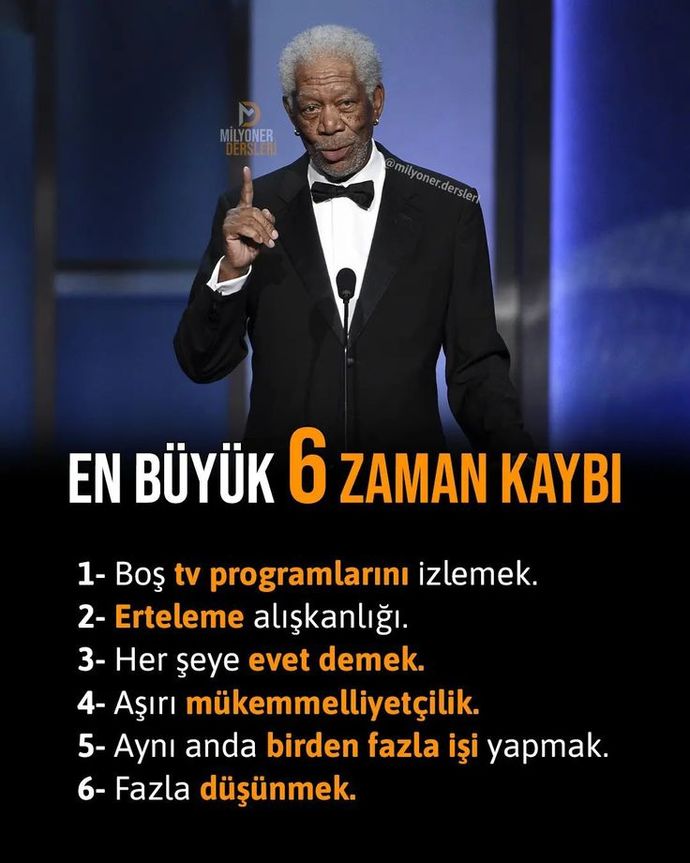 Yaşamında gereksiz zaman kayıpları dediğin şeyler var mı?
