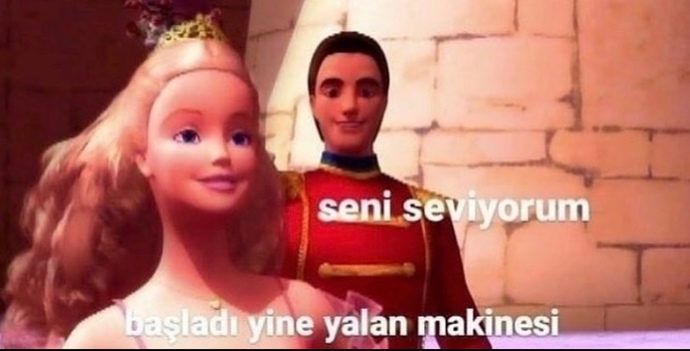 Seni seviyorum cümlesine ne dersiniz?