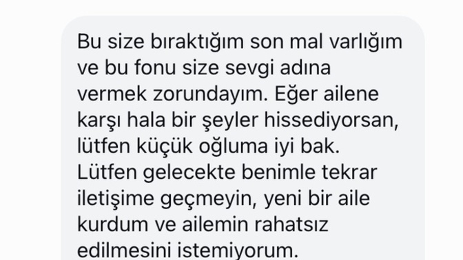 Bunu face hesaptan yazdı?