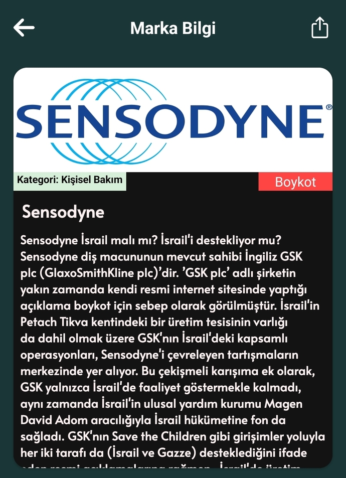 Boykot...