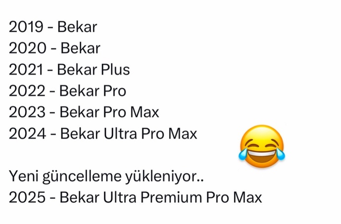 Yeni yıldan beklentiniz?
