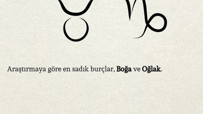 En Sadık Burç Hangisi?
