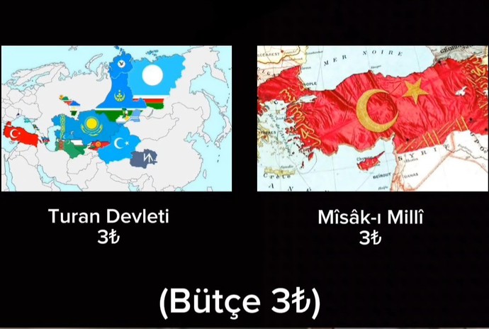 3 TL bütçeyle, hangi devleti kurardınız (görselli)?