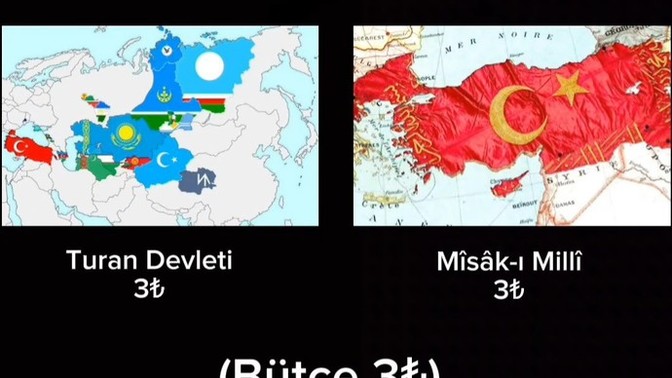 3 TL bütçeyle, hangi devleti kurardınız (görselli)?