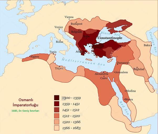 Osmanlının en genis sınırlarını düşününce, siz de benim gibi hüzünleniyor musunuz?