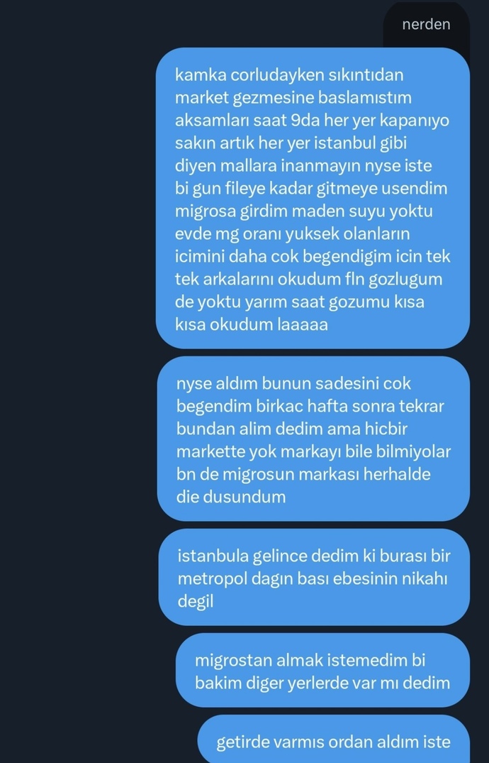 Her seyı en kucuk ayrıntısına kadar anlatma hastalıgınız var mı?