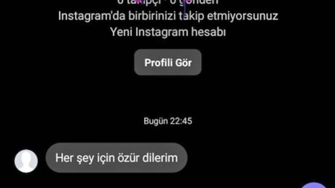 Hiç böyle bir mesaj alan oldu mu?