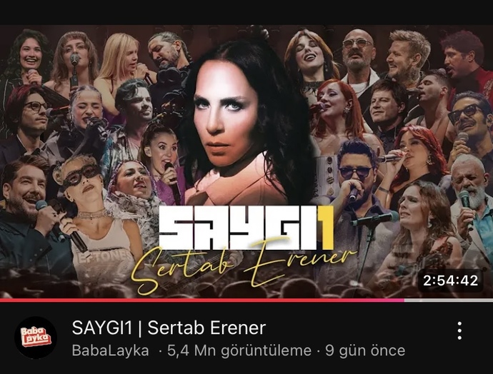 Sertab Erener gecesini izlediniz mi?