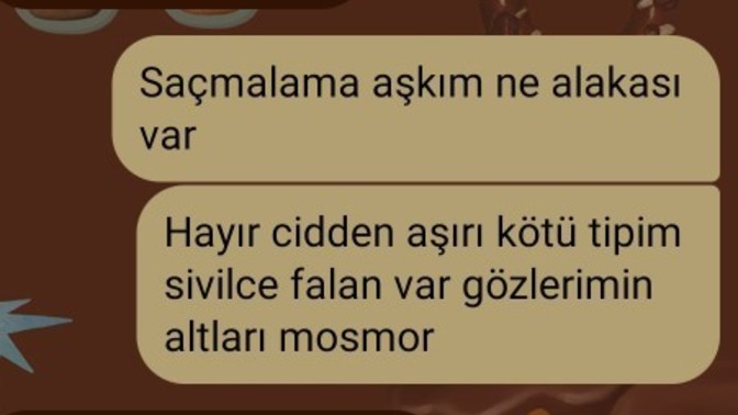 Dış görünüşimum yüzünden buluşmak istemedim böyle tepki gösterdi sevgilim haklı mı?