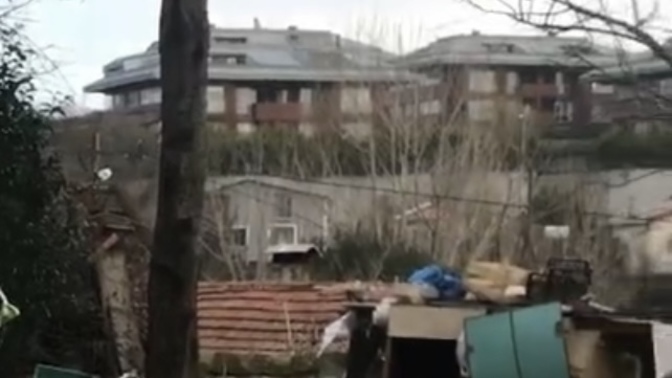 Sarıyer İstanbul  kahverengi evler nerede hangi mahallede?