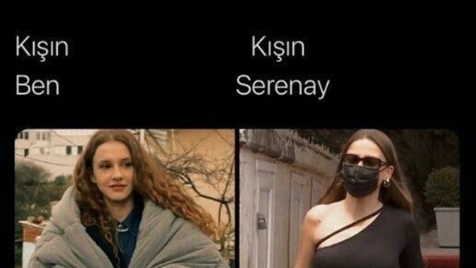 Kış aylarında incecik giyinebiliyor musunuz?