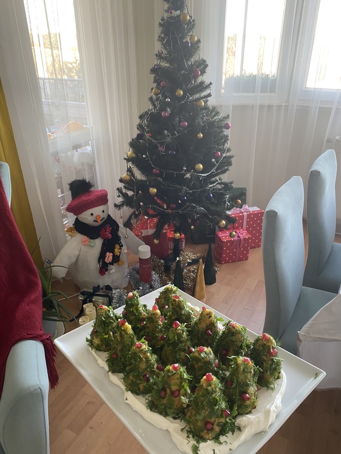 Hiç noel ağacı yediniz mi?
