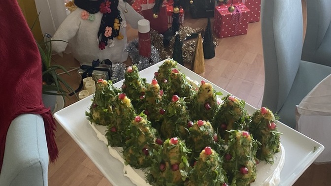 Hiç noel ağacı yediniz mi?