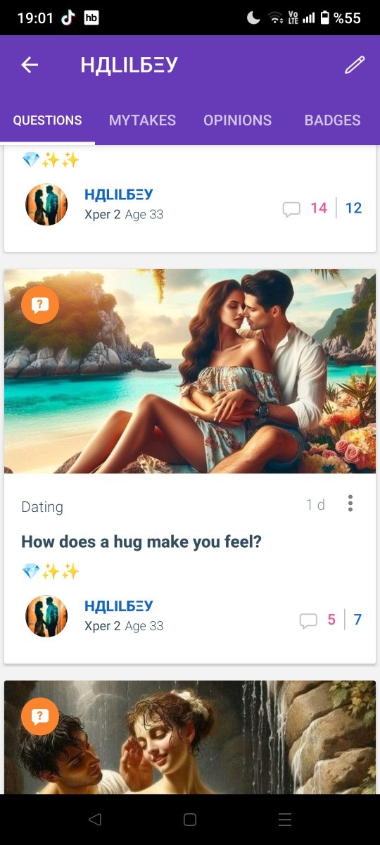 Sevdiğiniz kişi size sarılınca neler hissediyorsunuz?