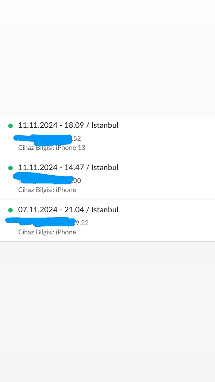 Cihaz bilgisi bir iPhone 13 yazıyor bir de iPhone?