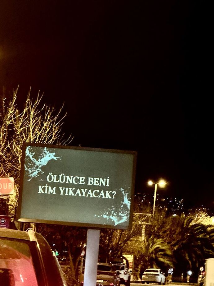 Ölünce beni kim yıkayacak?