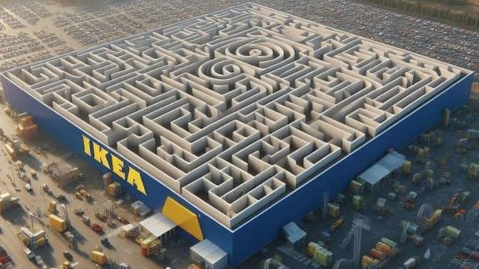 IKEA: Alışveriş mi, Stratejik Bir Labirent mi?