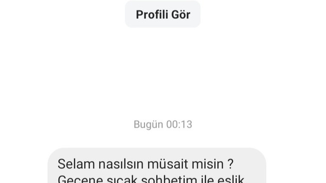 İnstagram dan bana gelen mesaja bakın sizede böyle mesajlar geliyor mu 😂😂?
