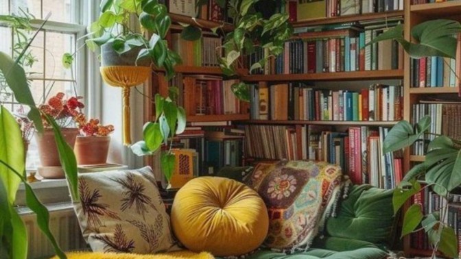 Kitap okumak sana da huzur veriyor mu?