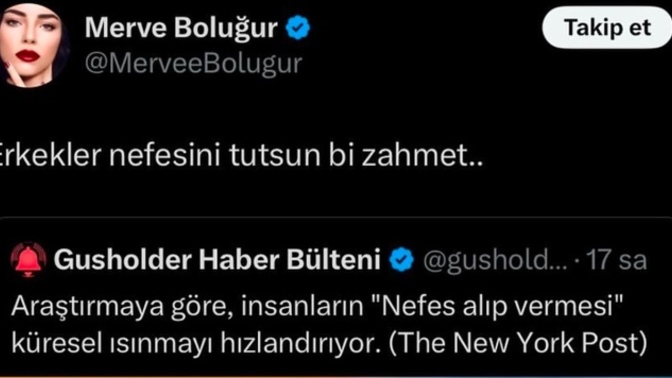 Küresel ısınmaya bi sebep yazın?