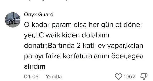 Büyük ikramiye size çıksa ne yapardınız?