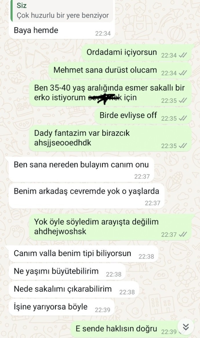 Olgun erkek sevdam ilişkimi bitirdi?