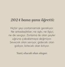2024 yılı sizin icin nasıl geçti?