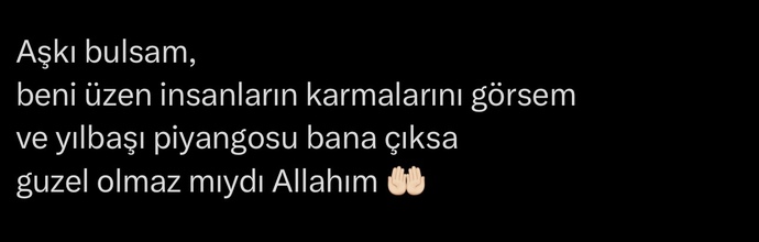 Niye böyle bir şey yazmış sizce?