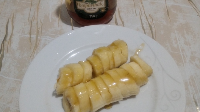 Muza bal döküp hiç yediniz mi?