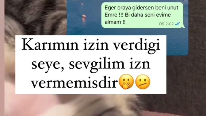 Sevgilisi olan evli erkek sevgilisinden mi, yoksa karısından mı izin almalı?