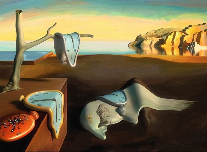 Salvador Dali / Eriyen saatler