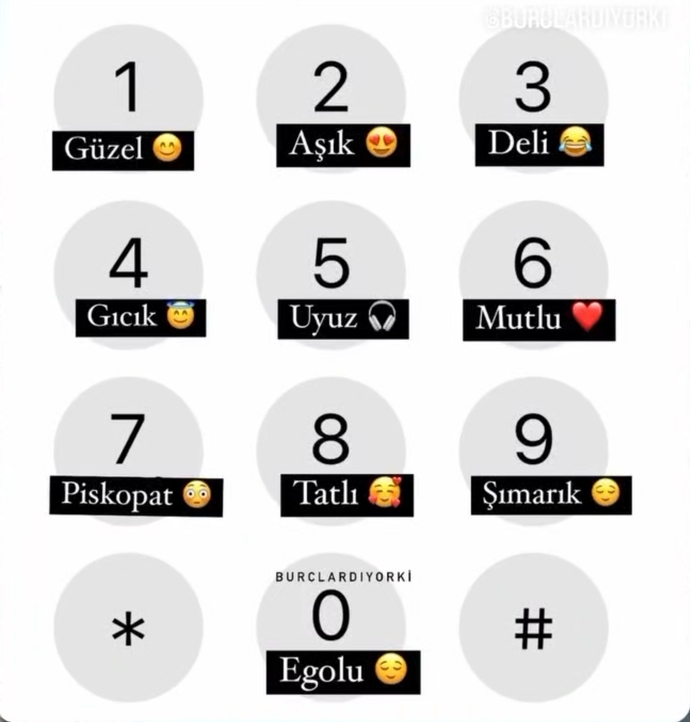 Telefon numaranızın sonuna göre siz nesiniz?