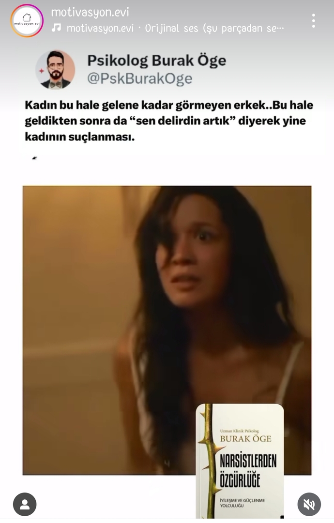 Birini delirtene kadar uğraşıp sonra sen busun işte, delisin veya sen delirmişsin demek nasıl bir karakter yoksunluğu?
