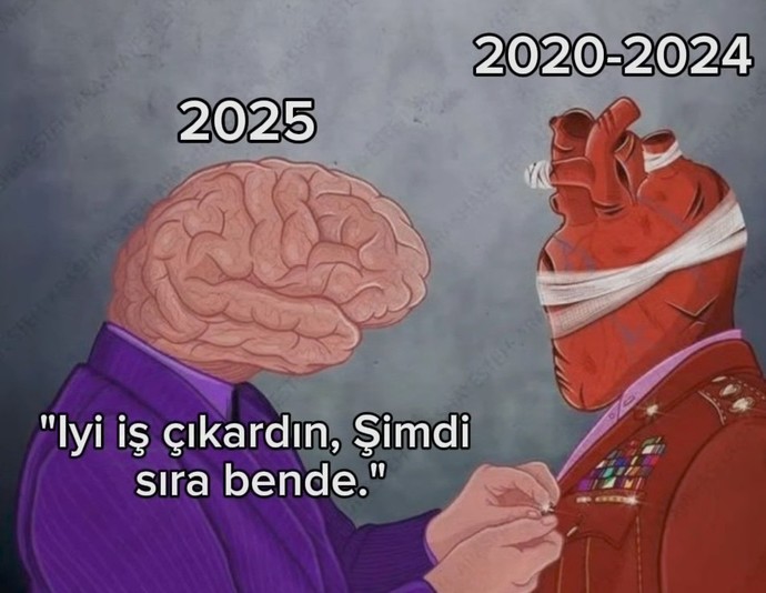 Bu yıl kararları veren beyniniz miydi yoksa kalbiniz mi?