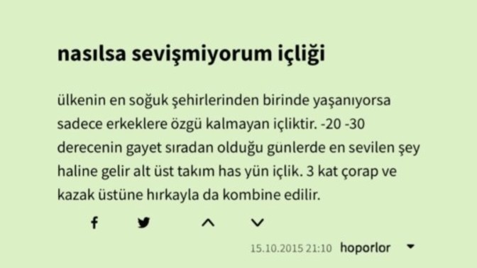 Soğuklarla araniz nasıl?