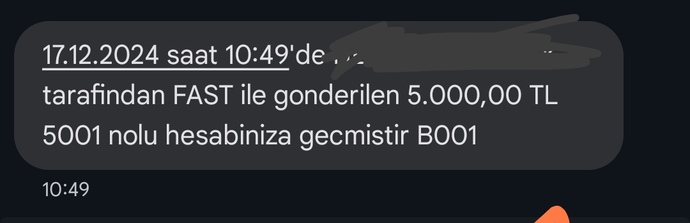 ŞŞu an hangi bildirim gelse mutlu olursunuz?