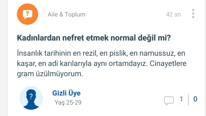 Bu tip erkekler idam edilse hayat daha güzel olmaz mıydı?