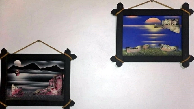 Bu tabloların hangisinde Güneş doğuyor, hangisinde batıyor?