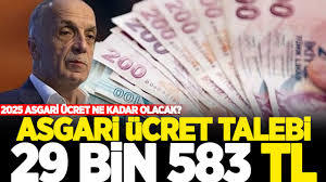 Türk- iş asgari ücret beklentisini 29.583 TL olarak bildirdi? Asgari ücret sizce bu rakamı bulur mu?
