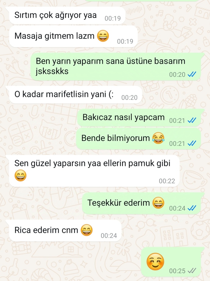 Bana mı yürüyoo?
