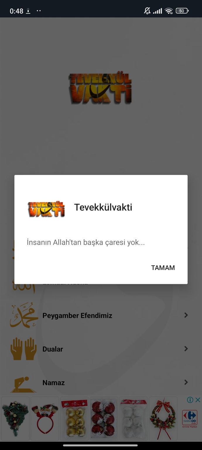 Telefonunuza gelen en son bildirim ne?