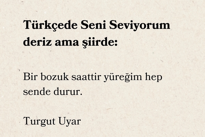 Aşkı /Sevdayı tek cümleyle anlatsaniz hangi cümle eşlik eder hislerinize?