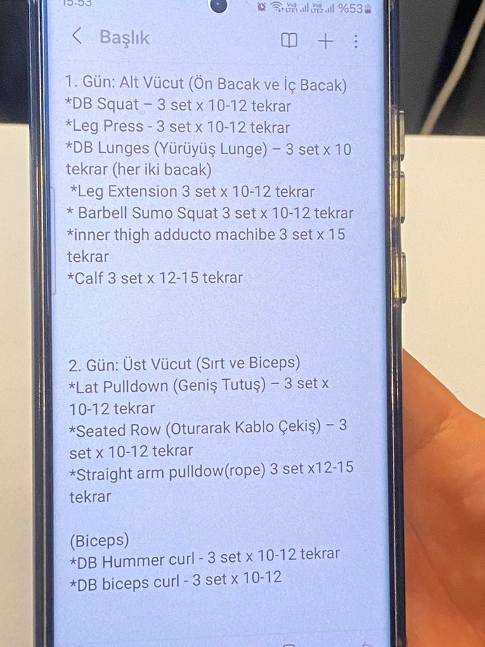 SPOR PROGRAMIM BANA UYGUN MU?