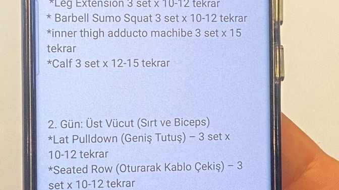SPOR PROGRAMIM BANA UYGUN MU?