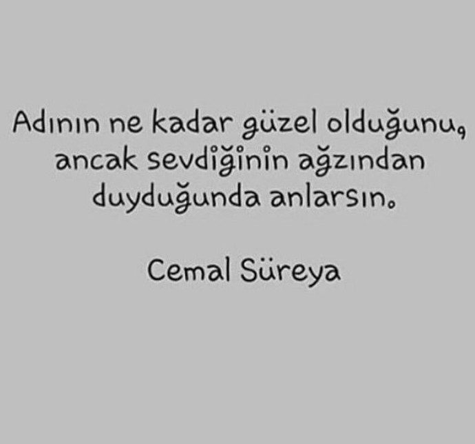 Bana bir takma ad verseydin bu ne olurdu?