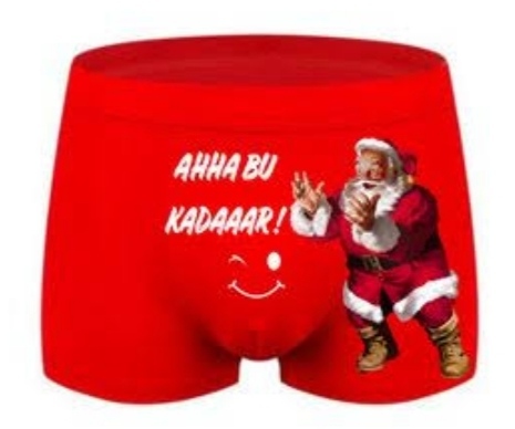 Erkeklerde yılbaşında kırmızı don giyer mi ❤️?