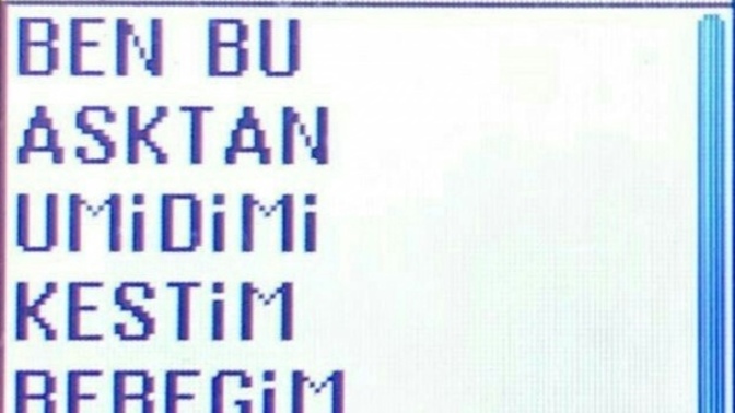 Size iğneli fıçıdaymış gibi hissettiren bir sevgili mesajı söyleyin?