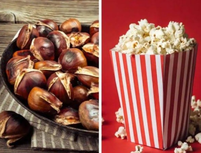 Kestane mi, patlamış mısır mı?