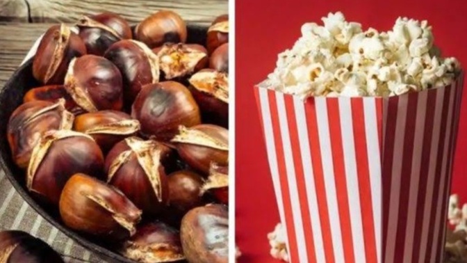 Kestane mi, patlamış mısır mı?